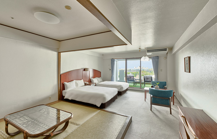 ツインの客室写真